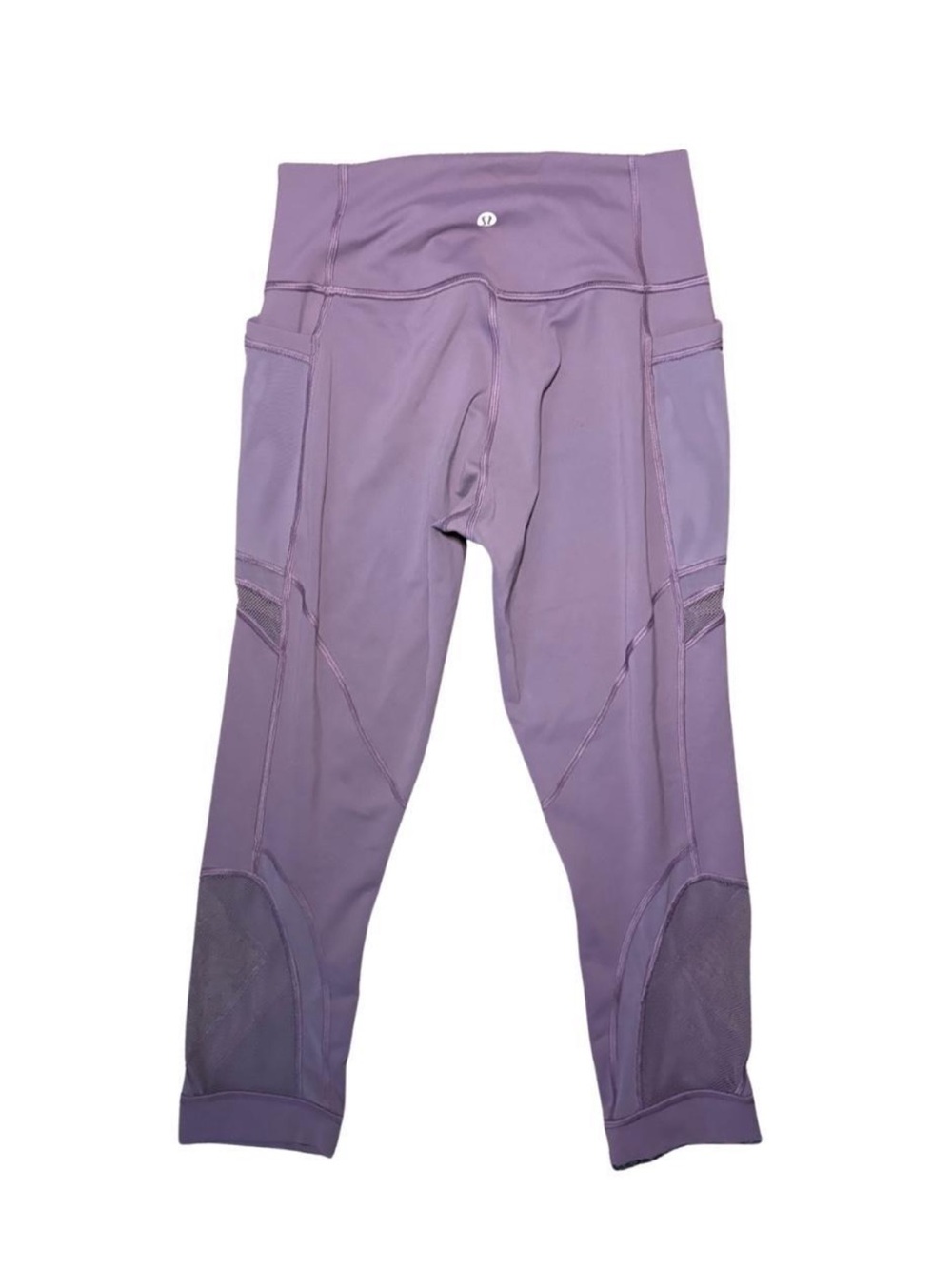 lululemon athletica Lavender/Purple Active capri Leggings with Side Pockets